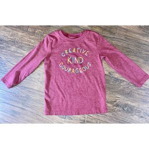 Toddler Boys Cat & Jack Long Sleeve Graphic T-Shirt 3T
